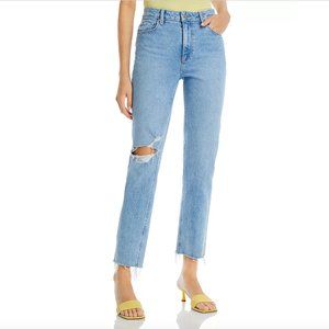 Paige “Stella” High Rise Straight  jeans (size 26)